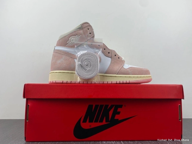 Kicked Out Shoe Store Pink High Washed FD2596-600 Air OG Jordan (Women's) 1 Retro 0820